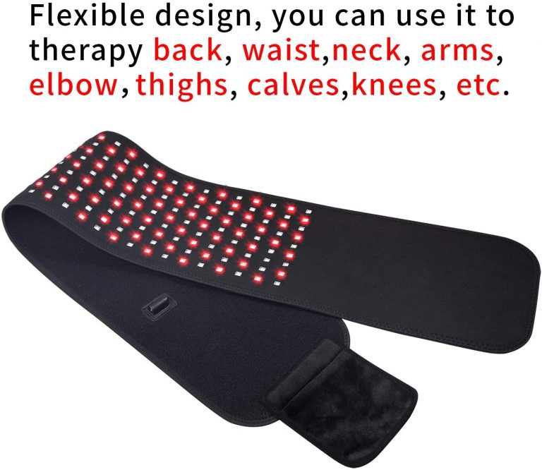 DGYAO Red Light Therapy Devices Near Infrared 880nm Led Wrap Back Pain Relief Pad Infrared Home