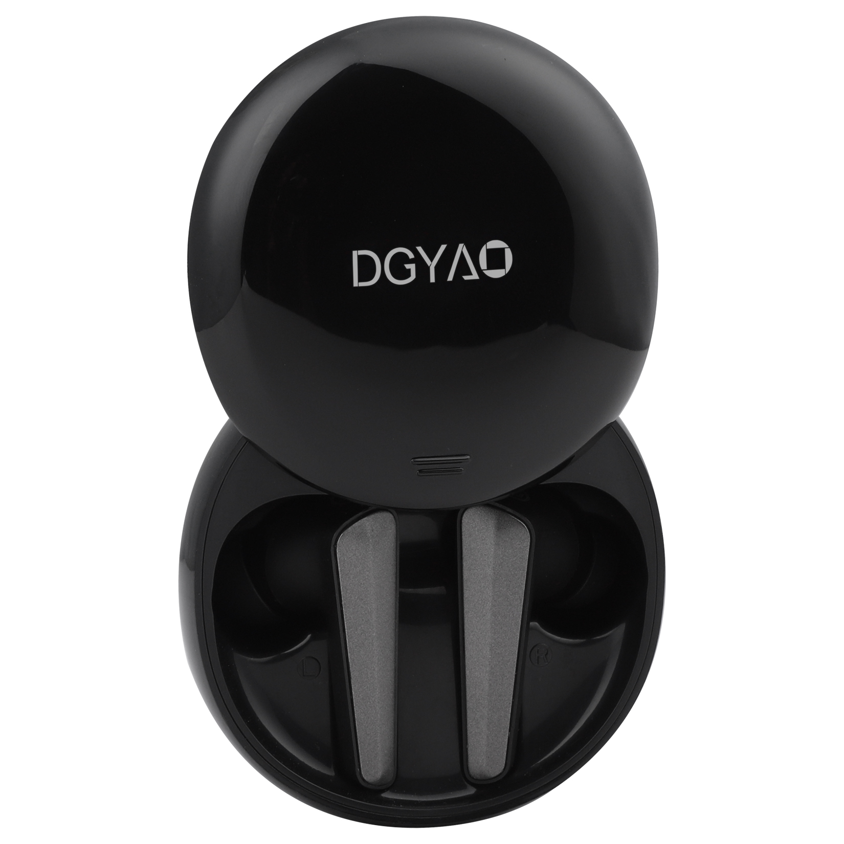 DGYAO Wireless Hearing Amplifier with Bluetooth, Rechargeable Personal Sound Amplification Device for Seniors & Adults, Noise Cancelling Technology for Clear Speech, Lightweight In-Ear Design for Daily Use